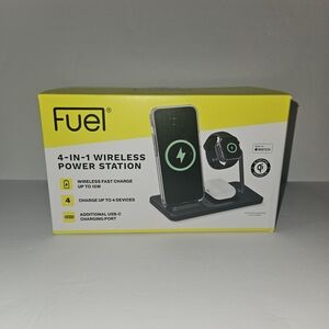 Fuel By Casemate 4-in-1 Wireless Power Station - Black